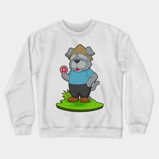 Dog Donut Crewneck Sweatshirt